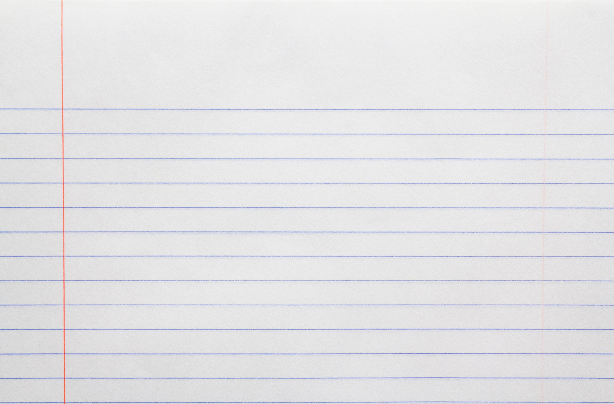 Notebook Paper Background